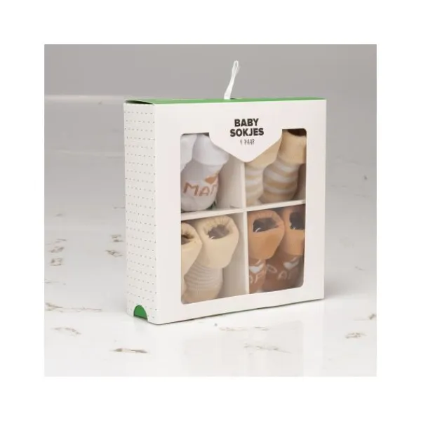 BD Collection Sokjes 4-Pack Multi Sand> Sokjes