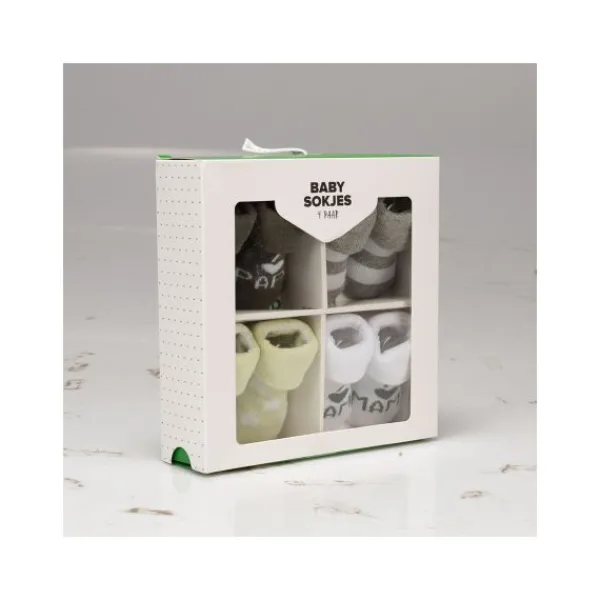 BD Collection Sokjes 4-Pack Multi Green> Sokjes