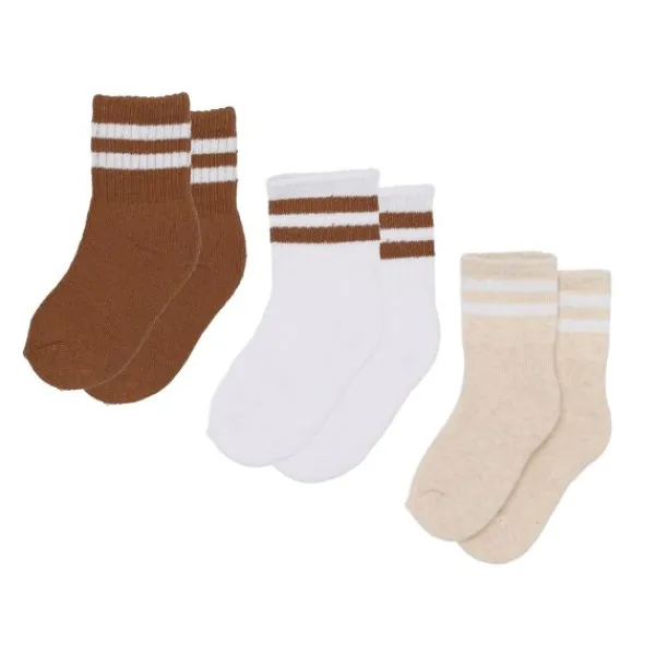 BD Collection Sportsokjes - 3 Stuks - 6-12 mnd - Multi Camel> Sokjes