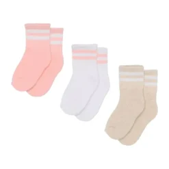 BD Collection Sportsokjes - 3 Stuks - 0-6mnd - Multi Pink><noscript><img width=