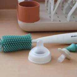 Béaba Beaba Flessenborstel - Silicone - Sage Green><noscript><img width=