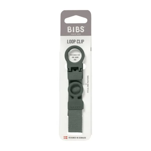 BIBS Clip Loop Speenkoord - Sage> Fopspeenhouders