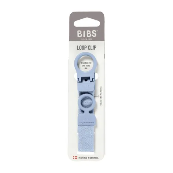 BIBS Clip Loop Speenkoord - Sage> Fopspeenhouders