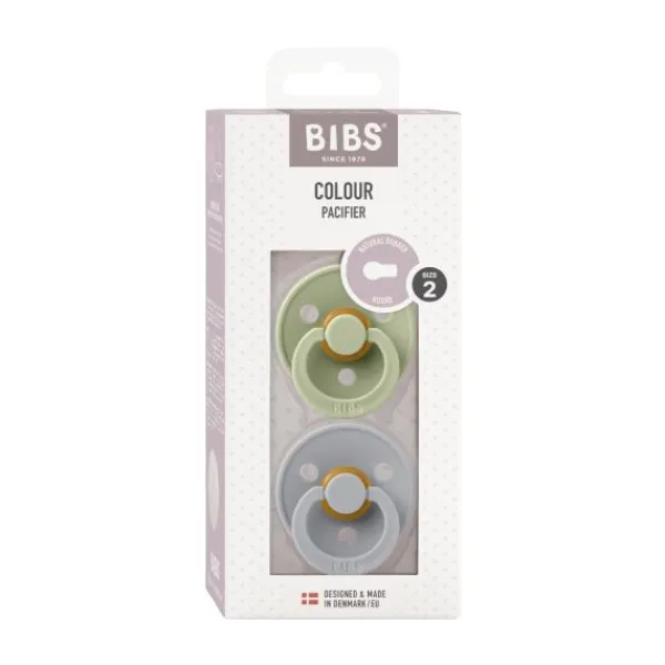 BIBS Colour Fopspeen - Size 1 - Petrol Glow/Deep Space Glow> Fopspenen 0-6 Maanden|Fopspenen 12+ Maanden