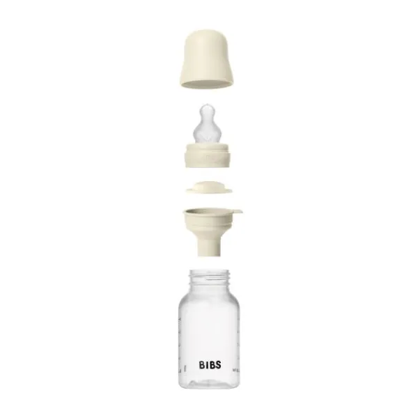 BIBS Fles - Slow Flow - 150 ml - Silicone - Sage> Flessen