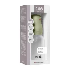 BIBS Fles - Slow Flow - 150 ml - Silicone - Sage><noscript><img width=