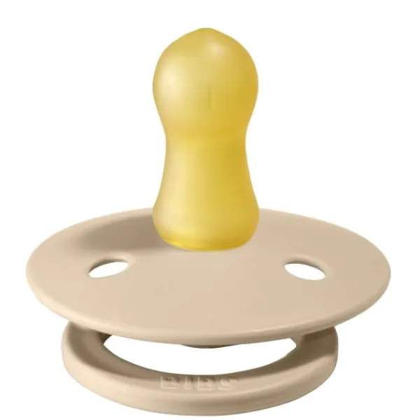 BIBS Fopspeen Round 0-6mnd Vanilla> Fopspenen 12+ Maanden