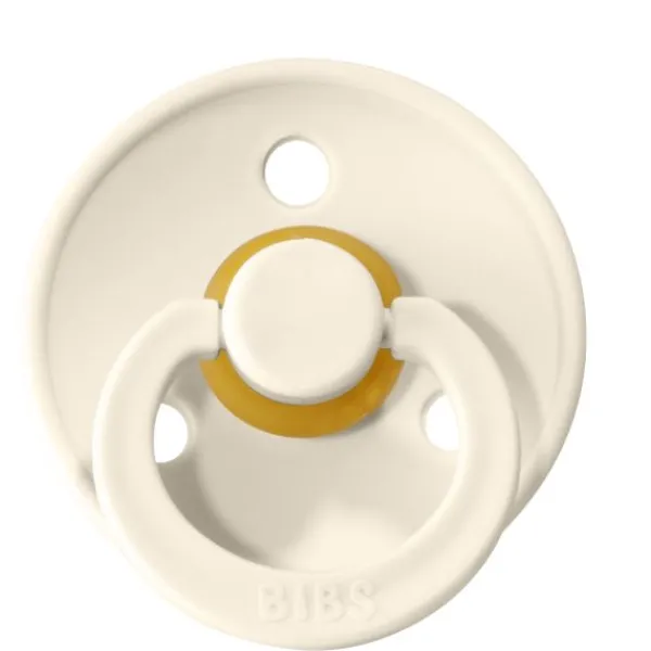 BIBS Fopspeen Round 0-6mnd Vanilla> Fopspenen 12+ Maanden