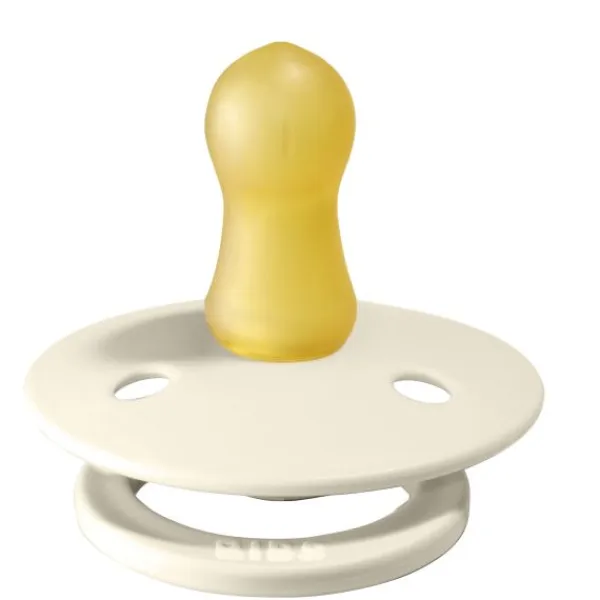 BIBS Fopspeen Round 0-6mnd Vanilla> Fopspenen 12+ Maanden