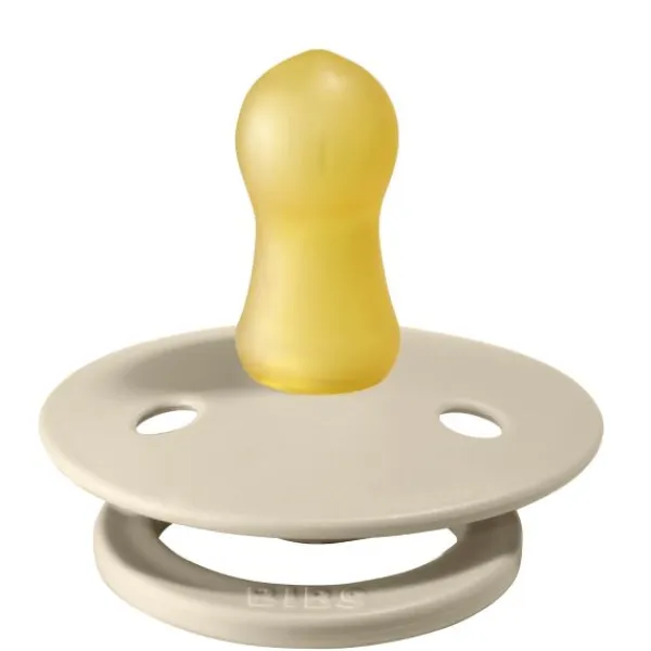 BIBS Fopspeen Round 0-6mnd Vanilla> Fopspenen 12+ Maanden