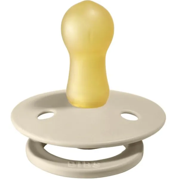 BIBS Fopspeen Round 0-6mnd Vanilla> Fopspenen 12+ Maanden