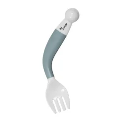 Bo Jungle B- Bendable Spoon And Fork Pastel Blauw><noscript><img width=