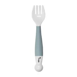 Bo Jungle B- Bendable Spoon And Fork Pastel Blauw><noscript><img width=