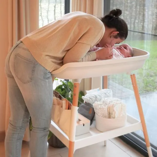 Bo Jungle Balneo Changing Table - Pure White> Ladekasten