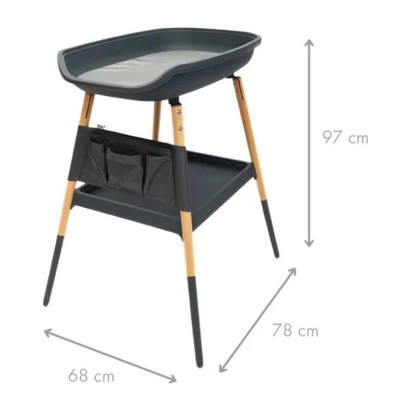 Bo Jungle Balneo Changing Table - Pure White> Ladekasten