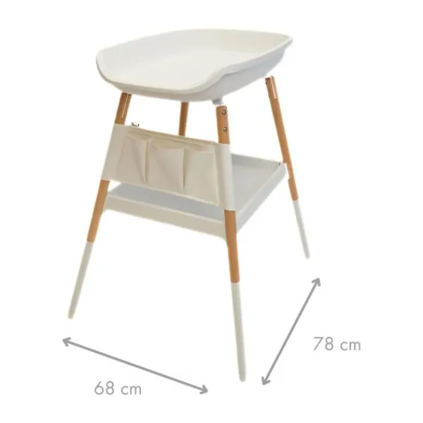 Bo Jungle Balneo Changing Table - Pure White> Ladekasten