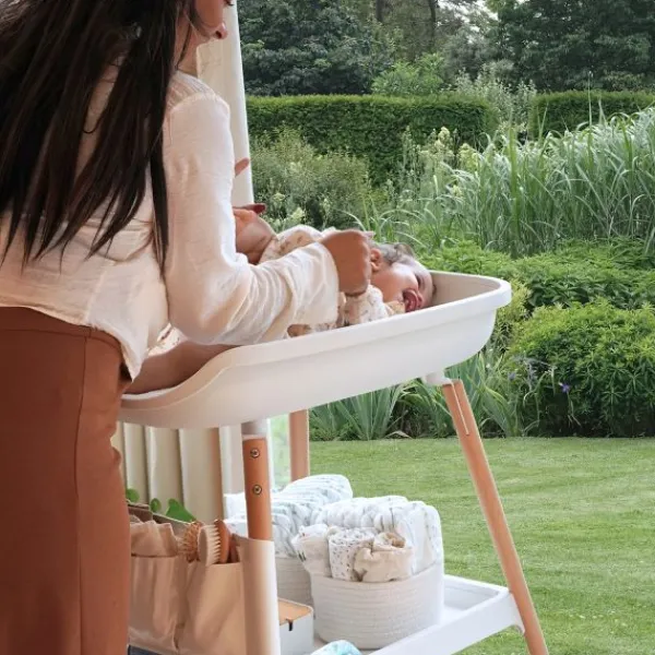 Bo Jungle Balneo Changing Table - Pure White> Ladekasten