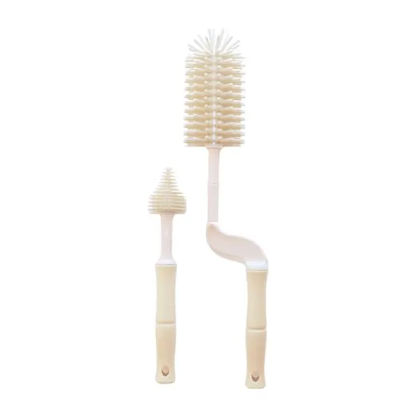 Bo Jungle B-Bottle Brush Set Roze> Flessenborstel