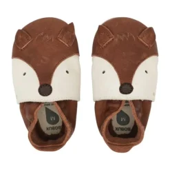 Bobux Soft Soles Slofje Foxy - Mt. S - Toffee> Slofjes
