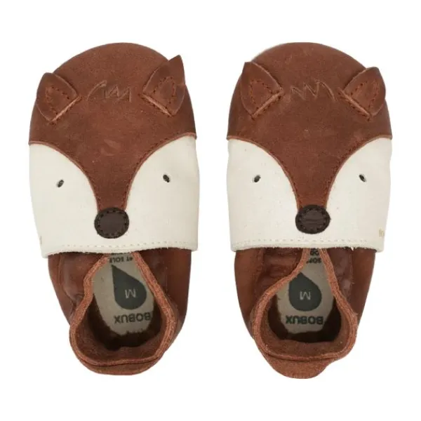 Bobux Soft Soles Slofje Foxy - Mt. S - Toffee> Slofjes