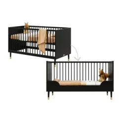 Bopita Bedbank 70-140 Chloë Mat Zwart><noscript><img width=