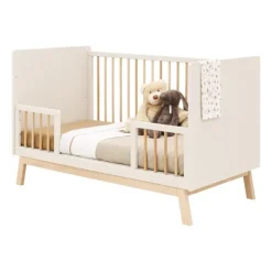 Bopita Bedbank 70 x 140 Lines Dune / Naturel><noscript><img width=