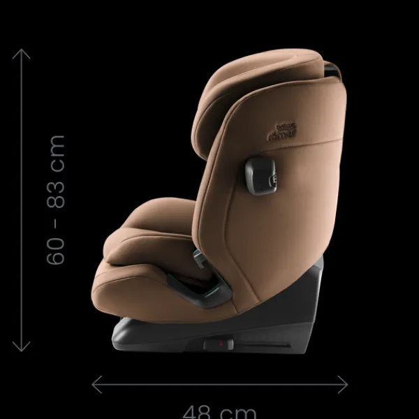 Britax Römer ADVANSAFIX PRO Autostoel - Classic - Deep Black> I-Size Autostoelen|Autostoel Groep 1/2/3 (9-36Kg)