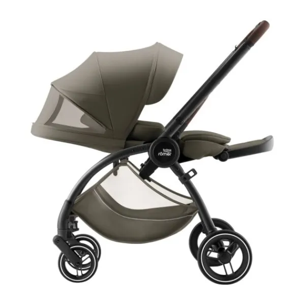 Britax Römer RIO Diamond LUX 2-in-1 Kinderwagen - Urban Olive> Wandelwagens|Complete Kinderwagens