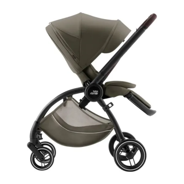 Britax Römer RIO Diamond LUX 2-in-1 Kinderwagen - Urban Olive> Wandelwagens|Complete Kinderwagens