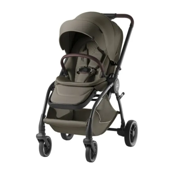 Britax Römer RIO Diamond LUX 2-in-1 Kinderwagen - Urban Olive> Wandelwagens|Complete Kinderwagens