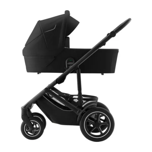 Britax Römer Smile 5Z Kinderwagen 2-in-1 - Space Black | Autostoel BABY-SAFE PRO - Style Carbon Black> Wandelwagens|Complete Kinderwagens