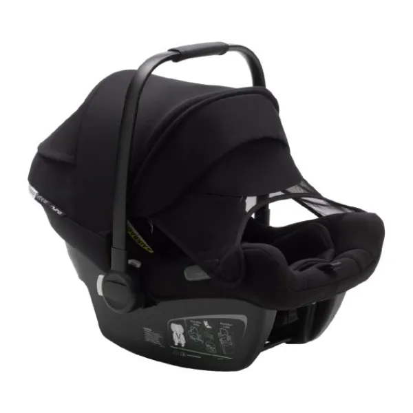 Bugaboo Autostoel Turtle Air By Nuna Black> Autostoel Groep 0+ (0-13Kg)