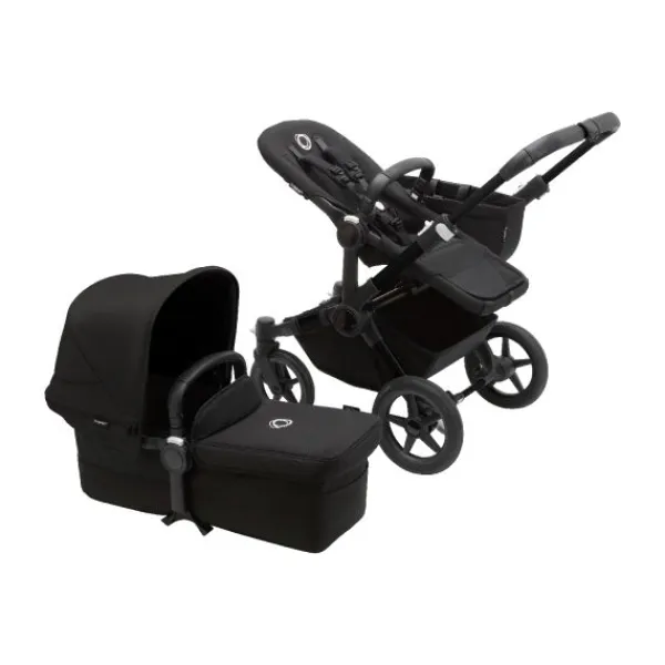 Bugaboo Donkey 5 Mono Complete Black Desert Taupe - Desert Taupe> Uitbreidbare Kinderwagens|Wandelwagens