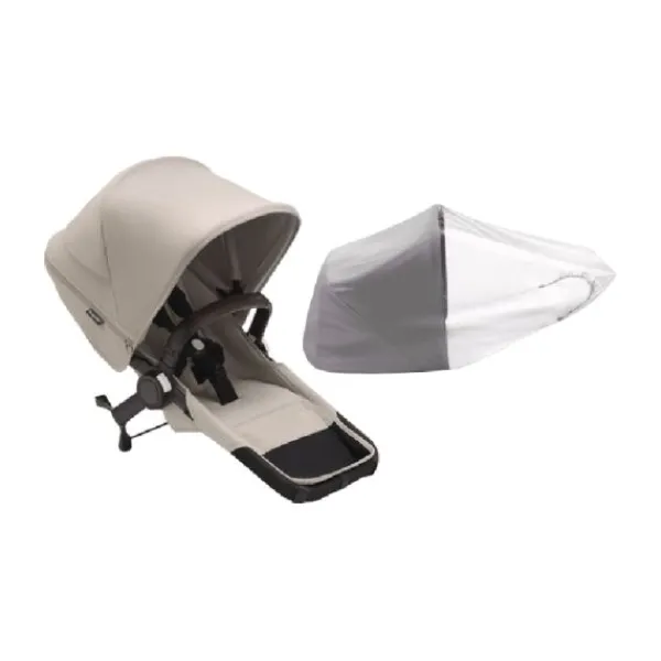 Bugaboo Donkey 5 Mono Complete Black Desert Taupe - Desert Taupe> Uitbreidbare Kinderwagens|Wandelwagens