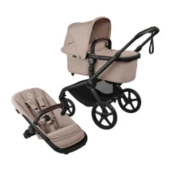 Bugaboo Fox 5 Renew Kinderwagen 4-in-1 - Newborn Bundel - Black / Deep Indigo><noscript><img width=
