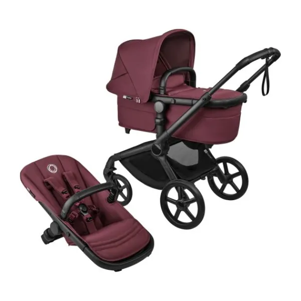 Bugaboo Fox 5 Renew Kinderwagen 2-in-1 - Essential Bundel - Black / Deep Indigo> Wandelwagens|Complete Kinderwagens