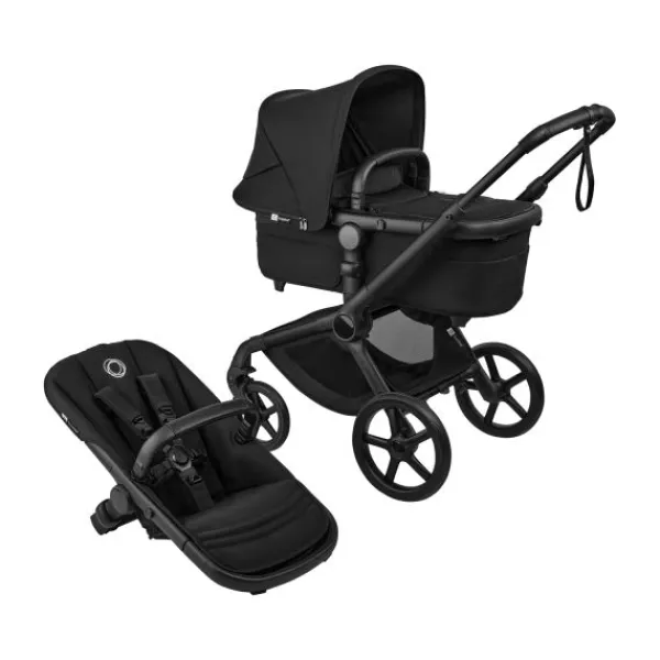 Bugaboo Fox 5 Renew Kinderwagen 2-in-1 - Essential Bundel - Black / Deep Indigo> Wandelwagens|Complete Kinderwagens