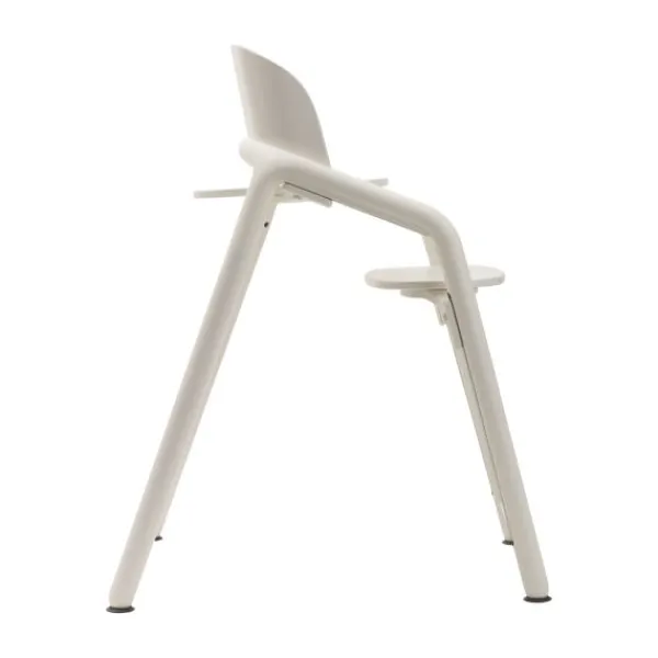 Bugaboo Giraffe Base Wood/Grey> Houten Kinderstoelen|Meegroeistoelen