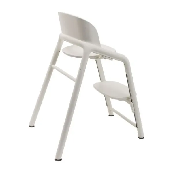 Bugaboo Giraffe Base Wood/Grey> Houten Kinderstoelen|Meegroeistoelen