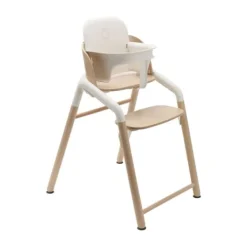 Bugaboo Giraffe Kinderstoel Ultimate Bundel – Wood/Grey><noscript><img width=