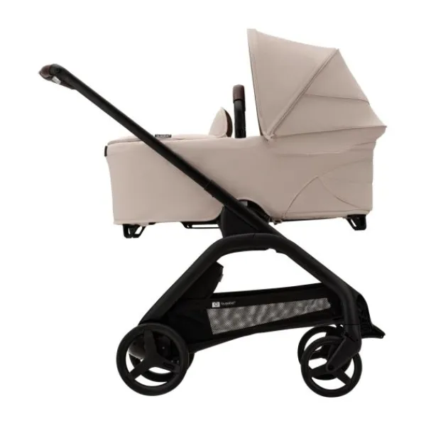 Bugaboo Kinderwagen Dragonfly Complete Graphite Frame / Grey Melange Bekleding> Wandelwagens|Complete Kinderwagens