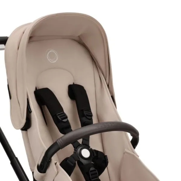 Bugaboo Wandelwagen Dragonfly Black Frame / Forest Green Zitje / Forest Green Sun Canopy> Wandelwagens|Complete Kinderwagens