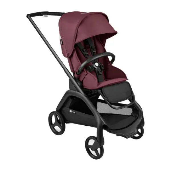 Bugaboo Wandelwagen Dragonfly Black Frame / Forest Green Zitje / Forest Green Sun Canopy> Wandelwagens|Complete Kinderwagens