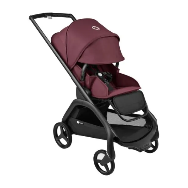 Bugaboo Wandelwagen Dragonfly Black Frame / Forest Green Zitje / Forest Green Sun Canopy> Wandelwagens|Complete Kinderwagens