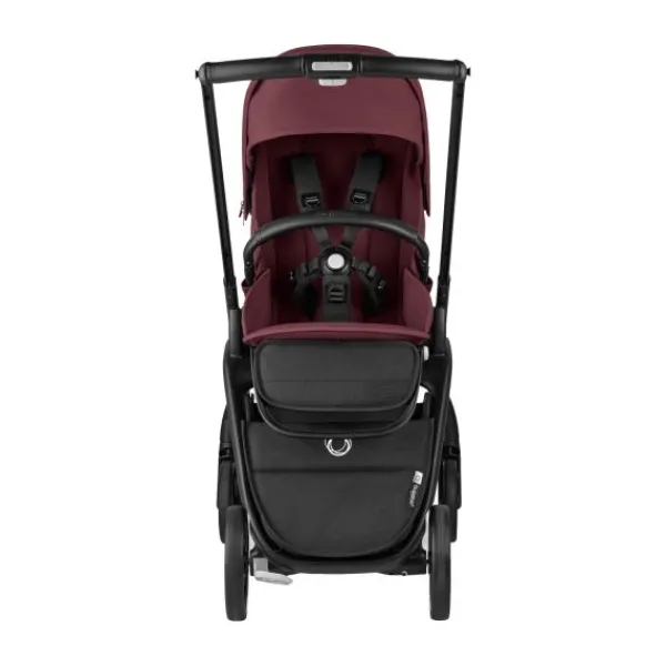 Bugaboo Wandelwagen Dragonfly Black Frame / Forest Green Zitje / Forest Green Sun Canopy> Wandelwagens|Complete Kinderwagens