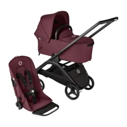 Bugaboo Wandelwagen Dragonfly Black Frame / Forest Green Zitje / Forest Green Sun Canopy><noscript><img width=
