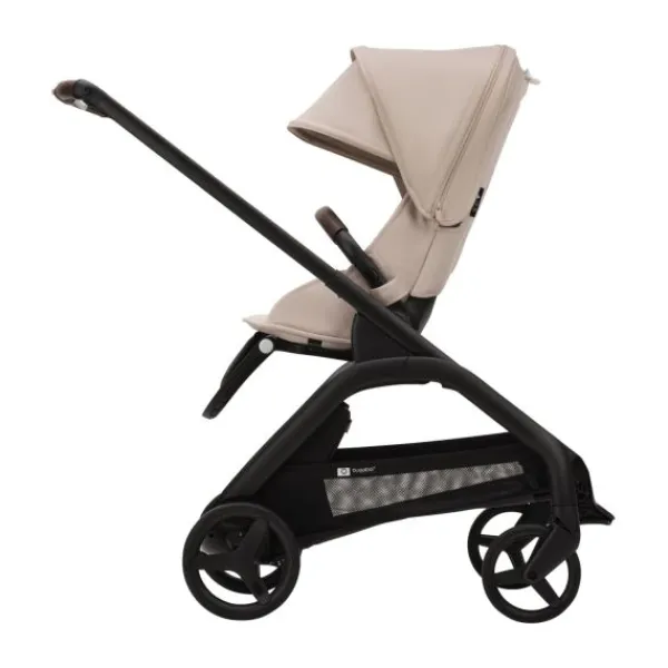 Bugaboo Wandelwagen Dragonfly Black Frame / Forest Green Zitje / Forest Green Sun Canopy> Wandelwagens|Complete Kinderwagens