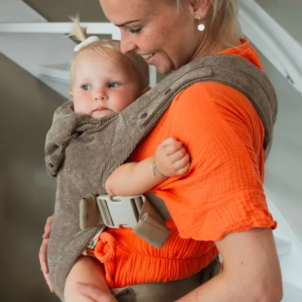 ByKay Buikdrager Click Classic Pro - Linnen - Mocca> Rugdragers|Buikdragers
