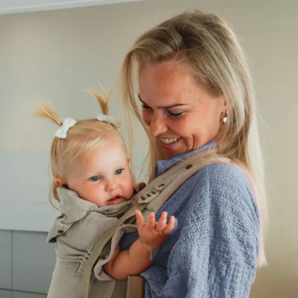 ByKay Buikdrager Click Classic Pro - Linnen - Mocca> Rugdragers|Buikdragers