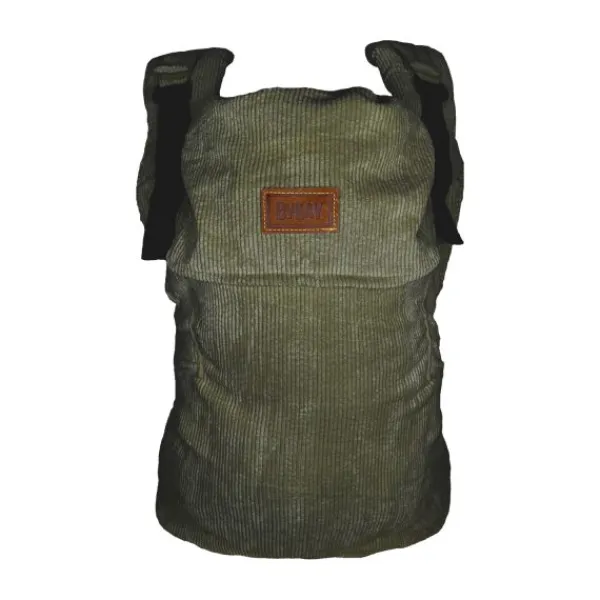 ByKay Click Carrier Deluxe Pro Ribbed Velvet Almond Sand> Rugdragers|Buikdragers